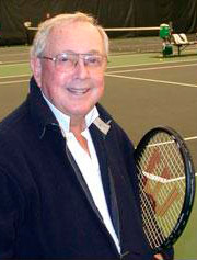 Tennis coach Vic Braden, special guest on the Mental Game TV Show 